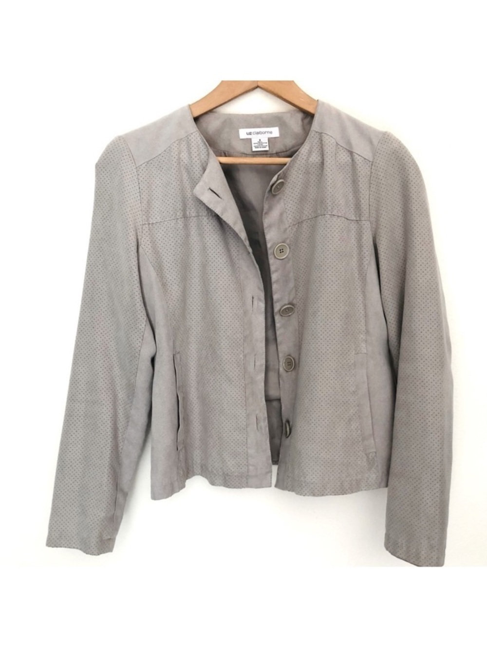 Liz Claiborne Faux Suede Jacket